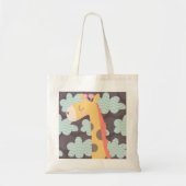 Tote Bag Nuages et girafes (Devant)