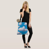 Tote Bag Nuages fluides (Sur le modèle)