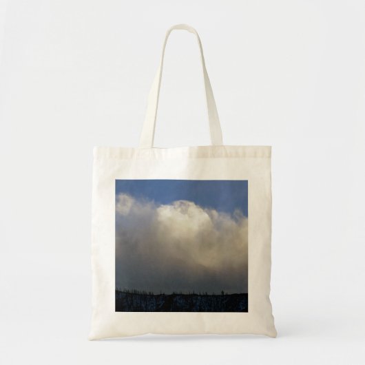 Tote Bag Nuages sur la crête (Devant)