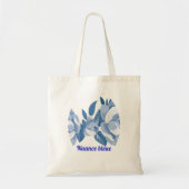 Tote Bag Nuance bleue (Devant)