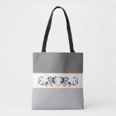Tote Bag Nuances de gris (Devant)