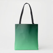 Tote Bag Nuances de vert émeraude (Devant)