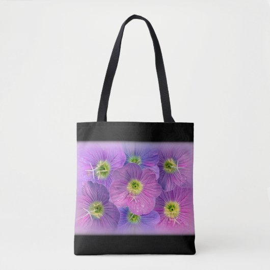 Tote Bag Nuances de violet (Devant)