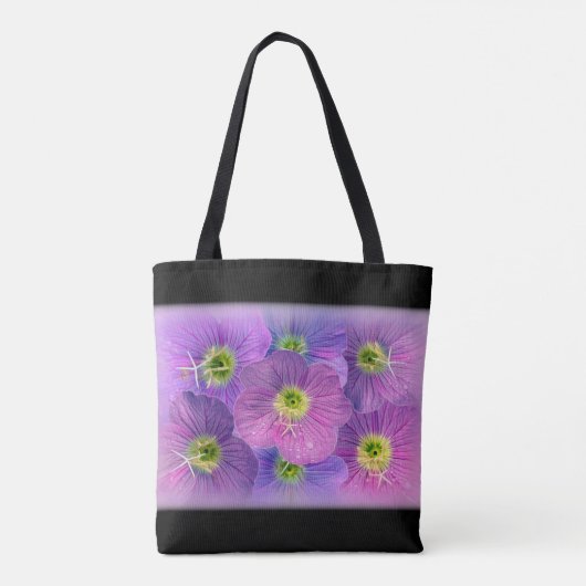Tote Bag Nuances de violet (Dos)
