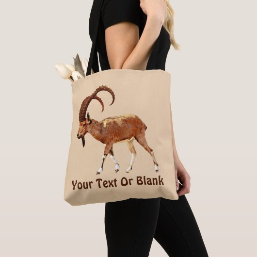 Tote Bag Nubian Ibex - Ein Gedi (De près)