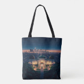 Tote Bag Nuit à Los Angeles (Dos)
