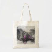 Tote Bag Nuit aquarelle Qatar (Devant)