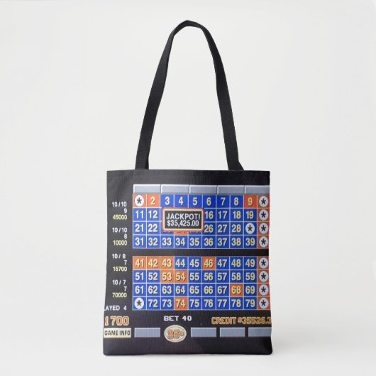 Tote Bag "Nuit au Casino"  (Devant)