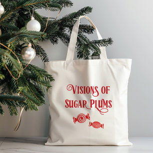 Tote Bag Nuit avant Noël Visions des prunes de sucre