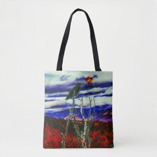 Tote Bag Nuit d'automne (Devant)