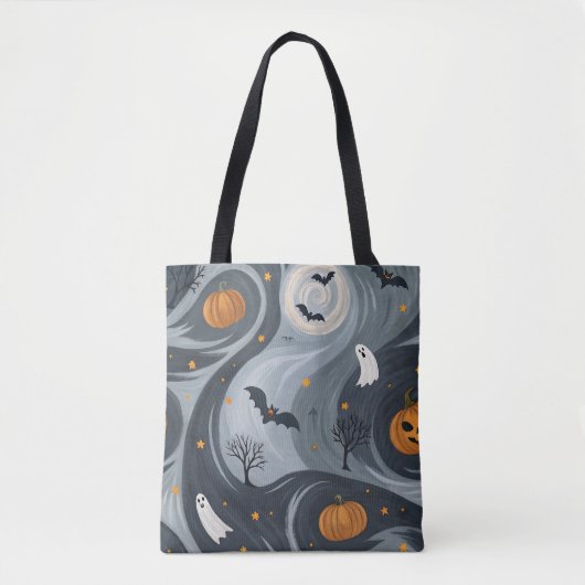 Tote Bag Nuit de la mort d'Halloween (Devant)