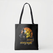 Tote Bag Nuit d'Halloween effrayant (Devant)