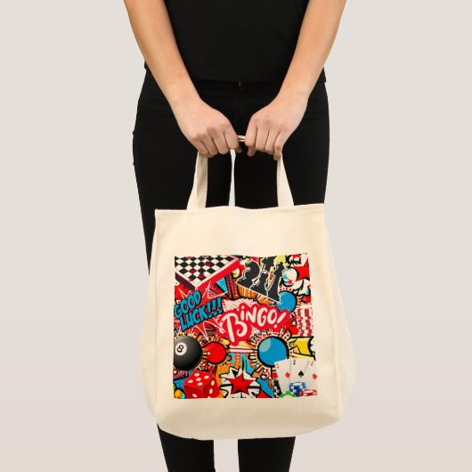 Tote Bag Nuit du jeu (Devant (produit))
