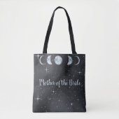 Tote Bag Nuit étoilée Mère céleste de la mariée (Devant)