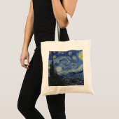 Tote Bag Nuit étoilée par Vincent Van Gogh (Devant (produit))