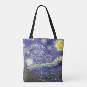 Tote Bag Nuit étoilée par Vincent van Gogh (Dos)