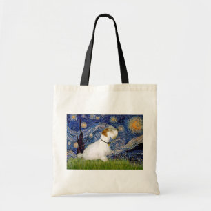 Tote Bag Nuit étoilée - Sealyham Terrier (L)