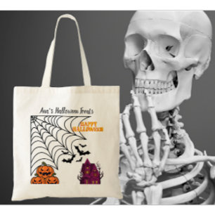 Tote Bag Nuit Hantée d'Halloween