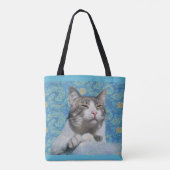 Tote Bag Nuit Kitty Starry (Dos)