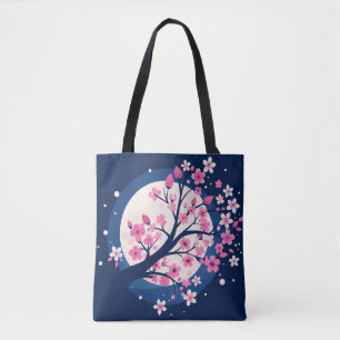 Tote Bag Nuits Cherry Blossom