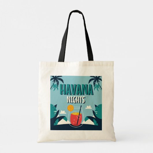 Tote Bag "Nuits de La Havane" (Dos)