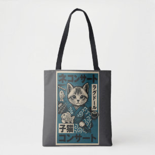 Tote Bag Nuits des nouilles Neko