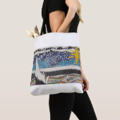 Tote Bag Nuits fourre-tout de Milou (De près)