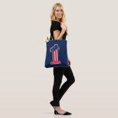 Tote Bag Numéro 1 Américain (Sur le modèle)