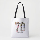 Tote Bag Numéro 70 - Collage photo (Devant)