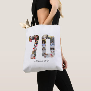 Tote Bag Numéro 70 - Collage photo