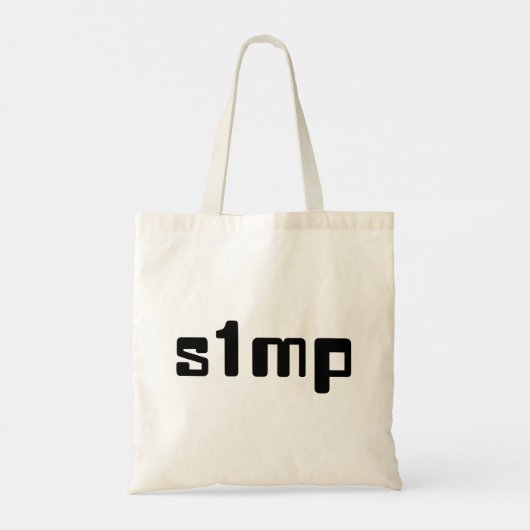 Tote Bag Numéro Un Simp (Dos)