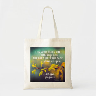 Tote Bag Numéros 6:24-26 Le Seigneur vous bénisse et vous g