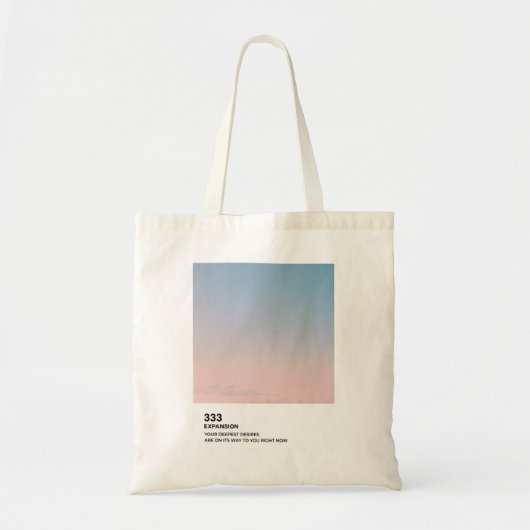 Tote Bag Numéros d'angle - Extension - 333 (Devant)