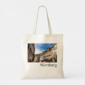 Tote Bag Nuremberg Cityscape Bavière Allemagne Souvenir (Dos)
