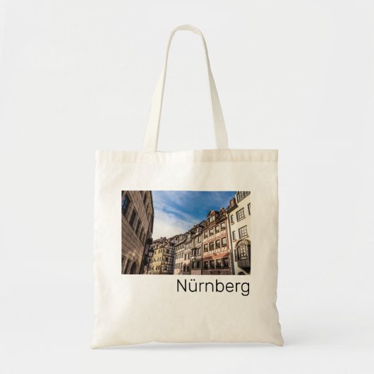 Tote Bag Nuremberg Cityscape Bavière Allemagne Souvenir (Devant)