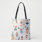 Tote Bag Nutcracker Ballet Christmas Gift for Ballet Lovers (Devant)