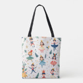 Tote Bag Nutcracker Ballet Christmas Gift for Ballet Lovers (Dos)