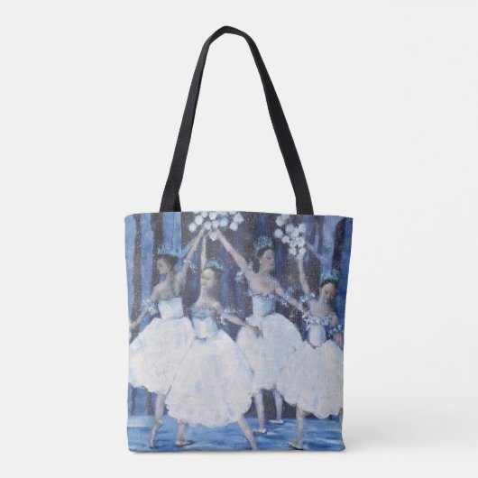 Tote Bag Nutcracker Dancer des Snowflakes (Dos)