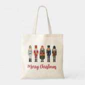 Tote Bag Nutcracker mignon Joyeux Noël (Dos)