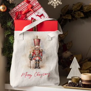 Tote Bag Nutcracker vintage & Joyeux Noël