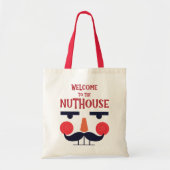 Tote Bag Nuthouse Funny Noël Grocerie (Devant)