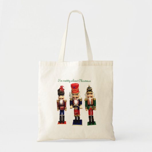 Tote Bag "Nutty à propos de Noël" Nutcracker (Devant)