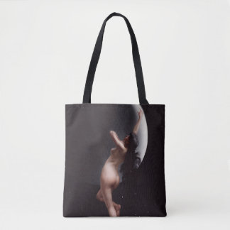 Tote Bag Nymphe de la Lune Céleste – Déesse Gothique Sorciè