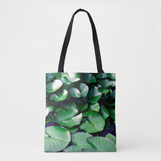 Tote Bag Nymphéas verts (Devant)