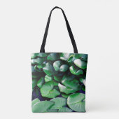 Tote Bag Nymphéas verts (Dos)