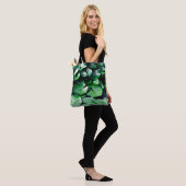 Tote Bag Nymphéas verts (Sur le modèle)
