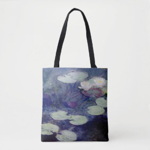 Tote Bag Nymphes d'eau roses : 1897-1899 par Monet