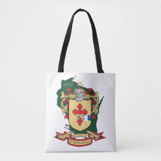 Tote Bag O"Donnell Family Crest_Wisconsin Fourre-tout Green
