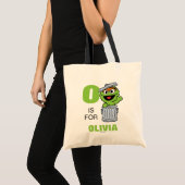 Tote Bag O est pour Oscar le Groupe | Ajouter Votre Nom (Devant (produit))