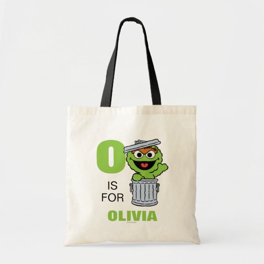 Tote Bag O est pour Oscar le Groupe | Ajouter Votre Nom (Devant)